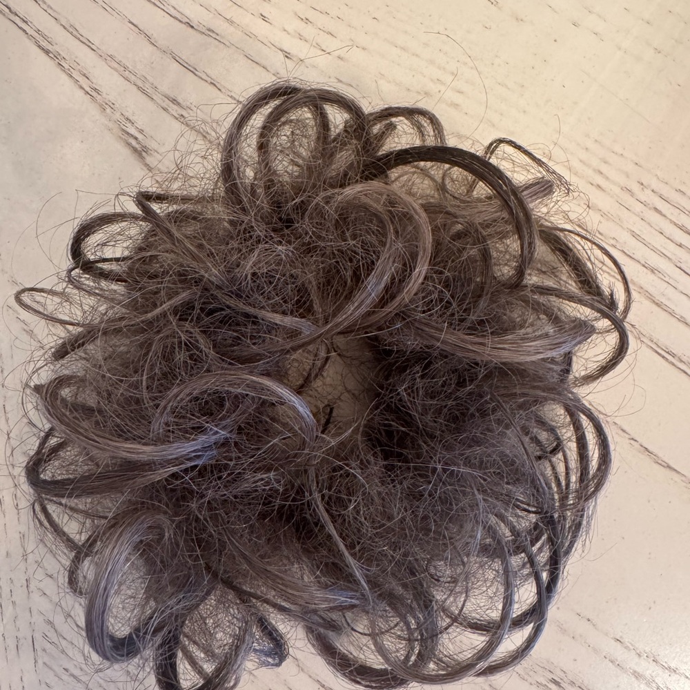Gray Hair Scrunchie